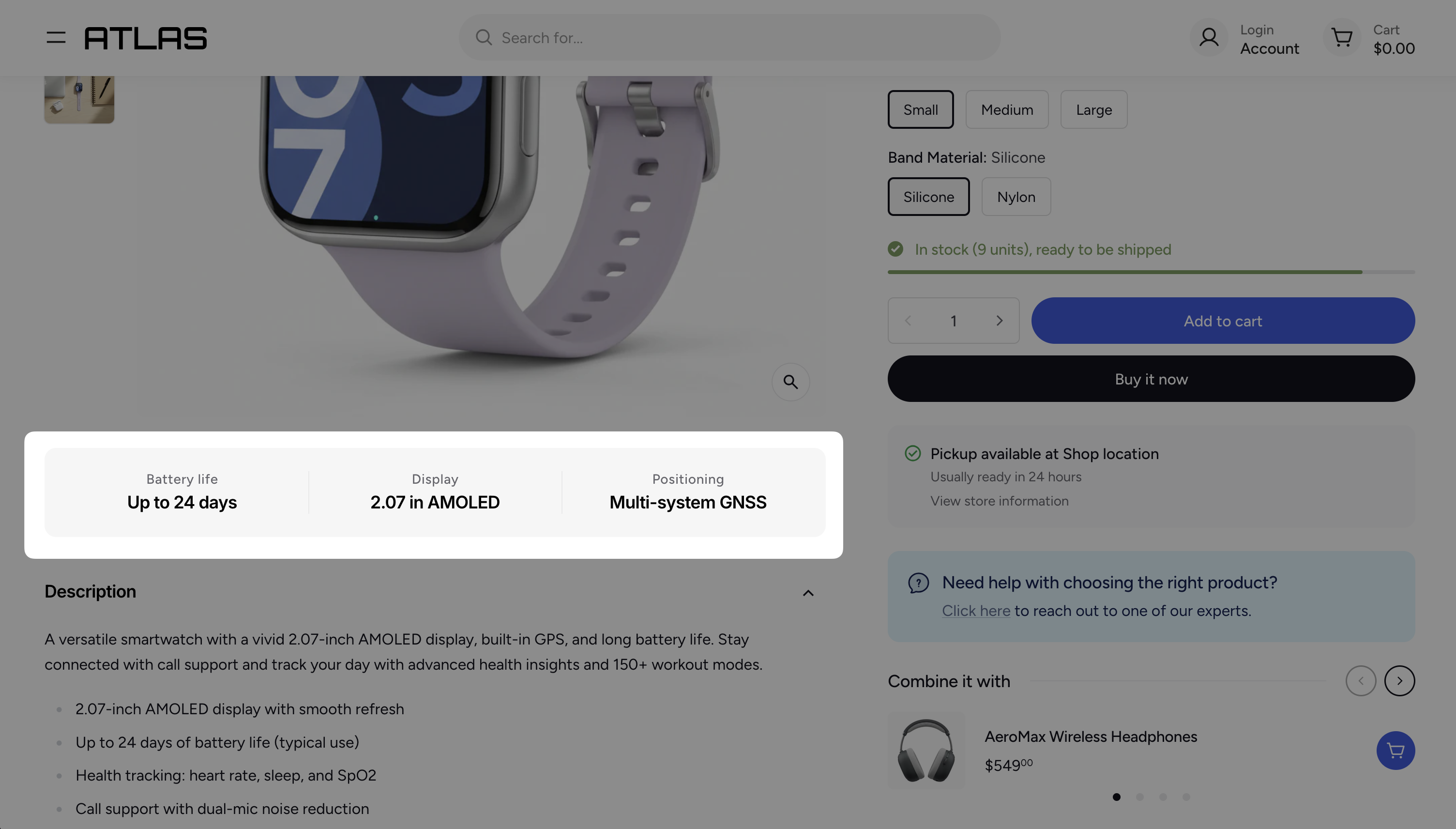 Key features